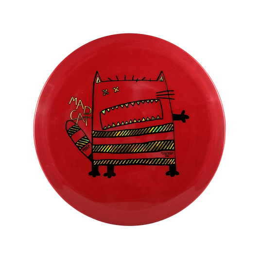 Alpha Mad Cat - Big Cat Stamp Disc Lonestar Disc red 173 