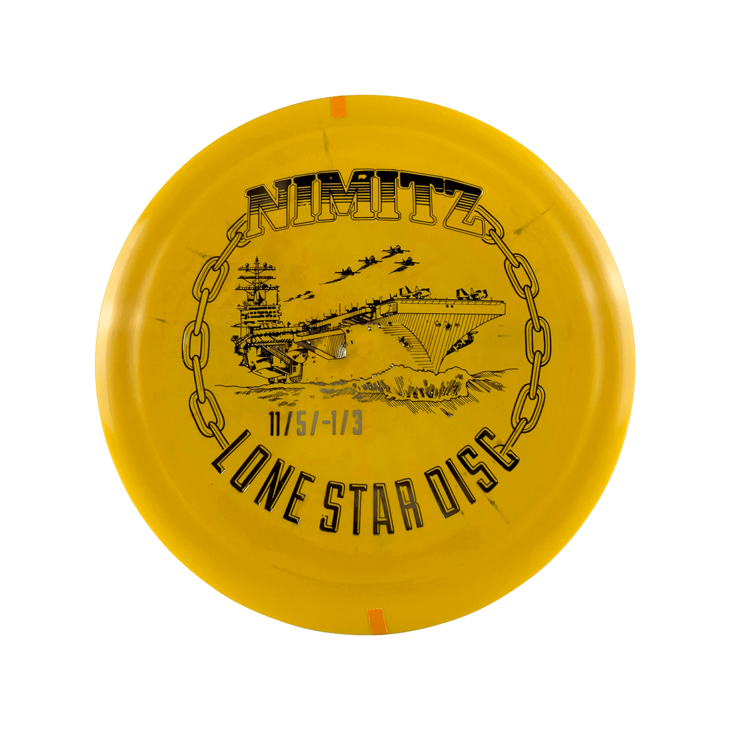 Alpha Nimitz - U.S.S Nimitz Stamp Disc Lonestar Disc multi / yellow 163 