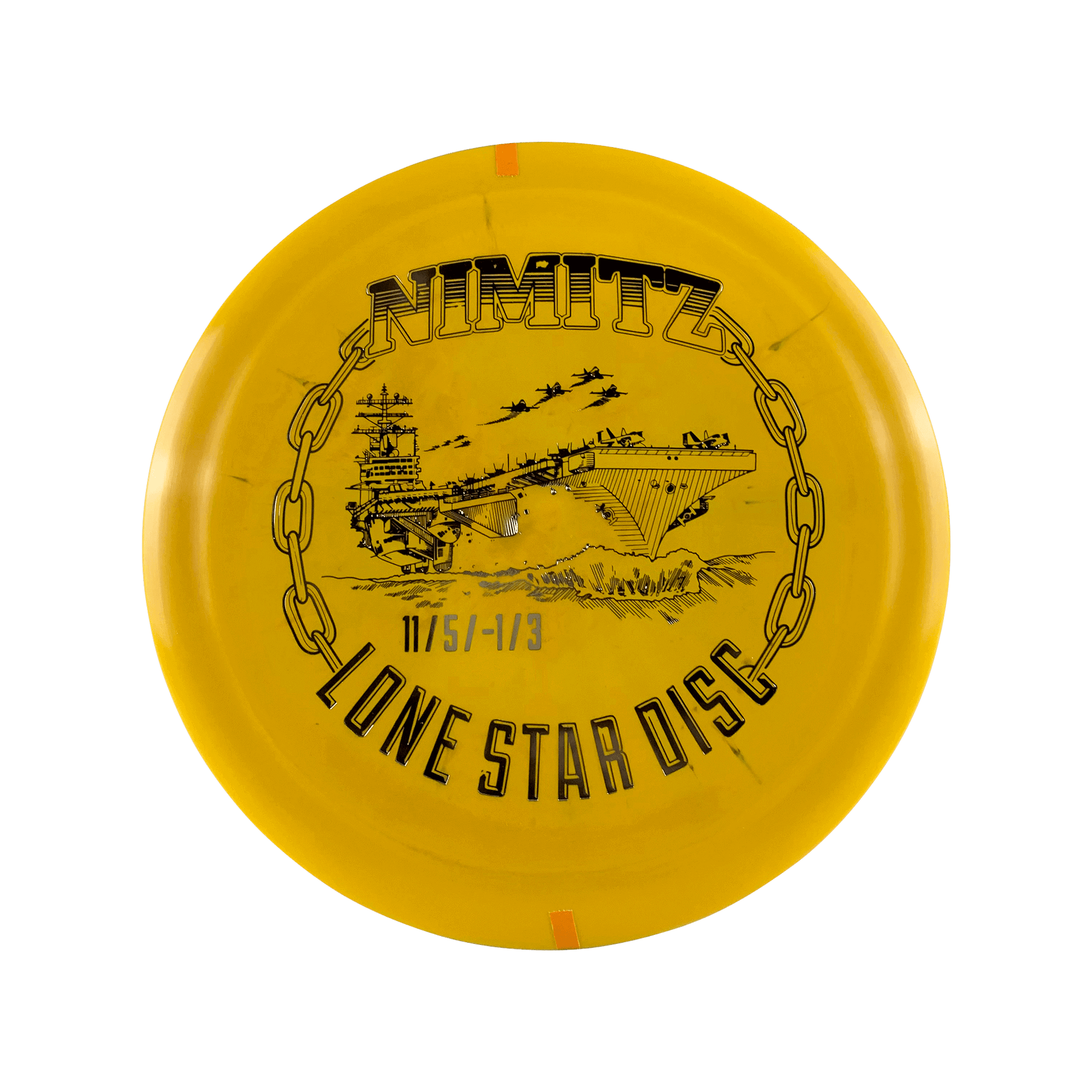 Alpha Nimitz - U.S.S Nimitz Stamp Disc Lonestar Disc multi / yellow 163 