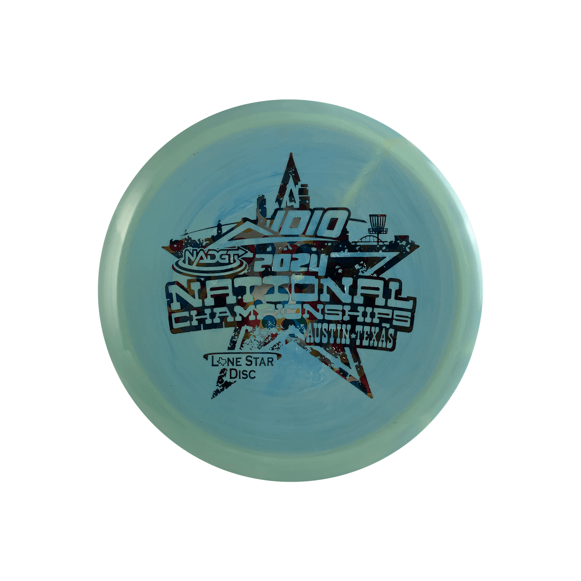 Alpha Oracle - NADGT National Championship 2024 Disc Lonestar Disc multi / blue yellow 175 