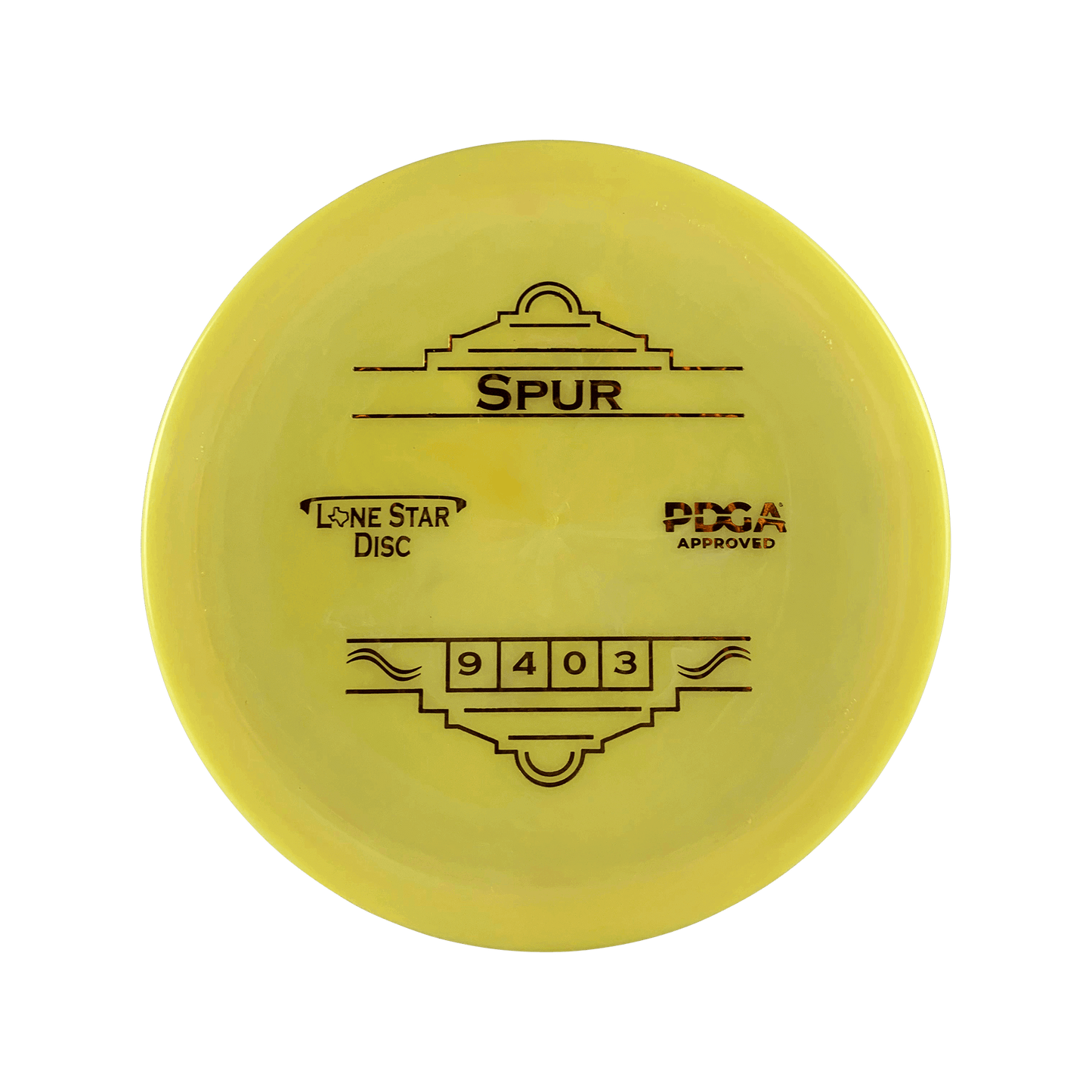 Alpha Spur Disc Lonestar Disc yellow 173 