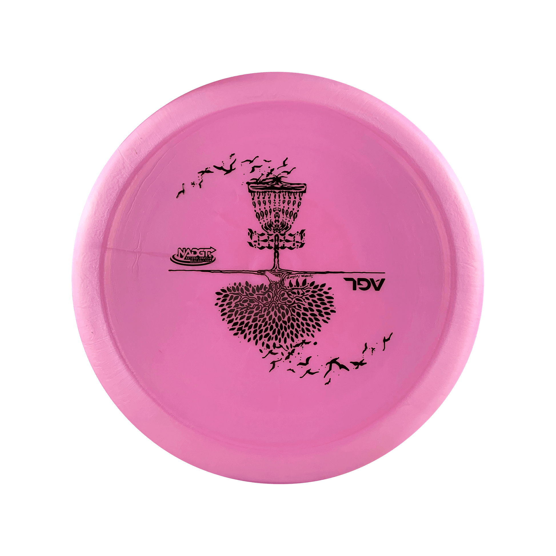 Alpine Cedar - NADGT Tree Basket Stamp Disc AGL pink 170 