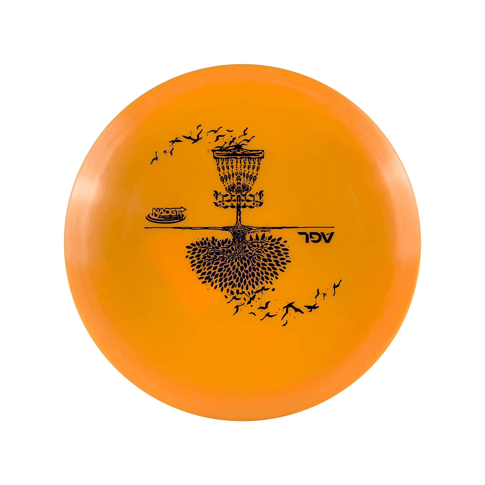 Alpine Sycamore - NADGT Tree Basket Stamp Disc AGL orange 174 