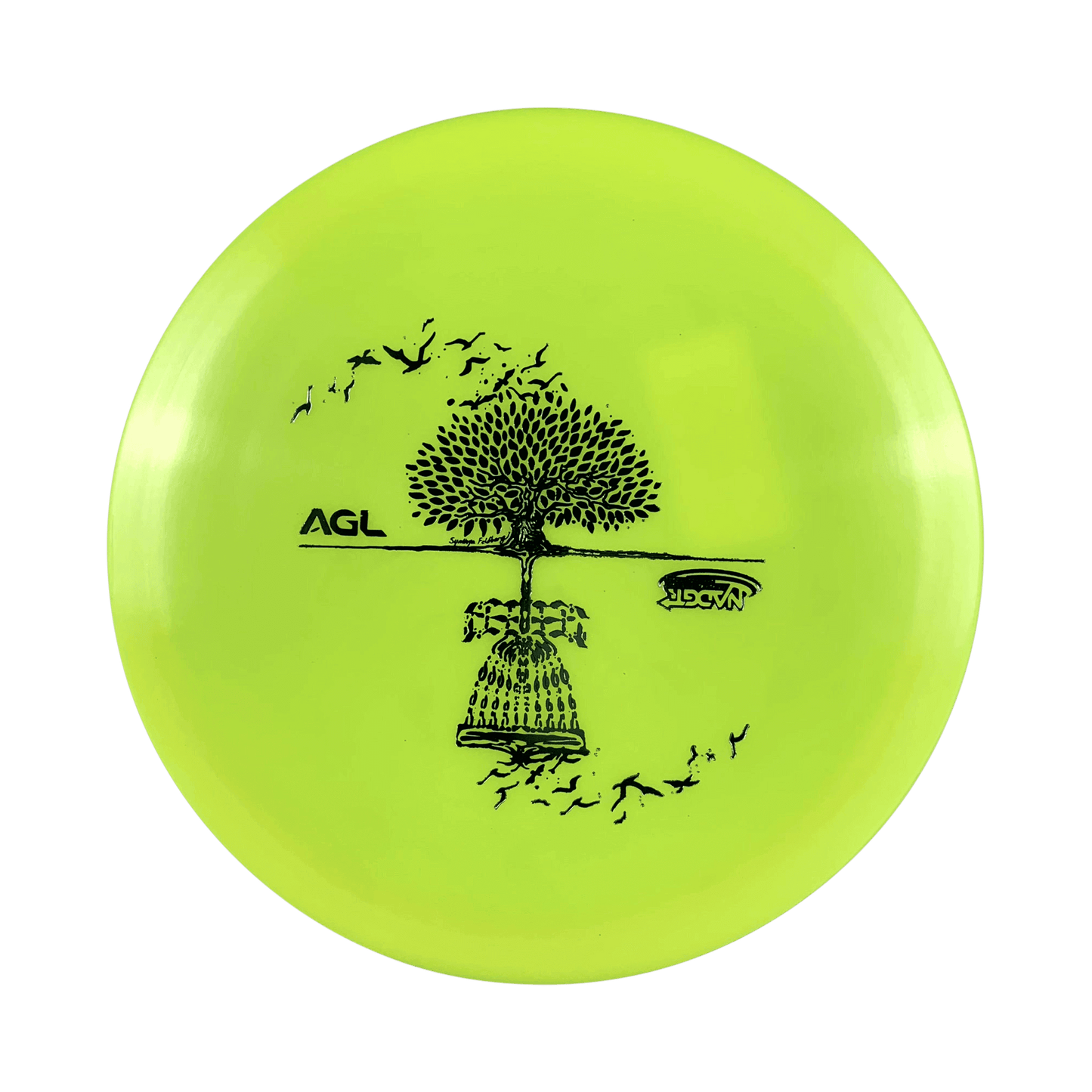 Alpine Sycamore - NADGT Tree Basket Stamp Disc AGL yellow 174 