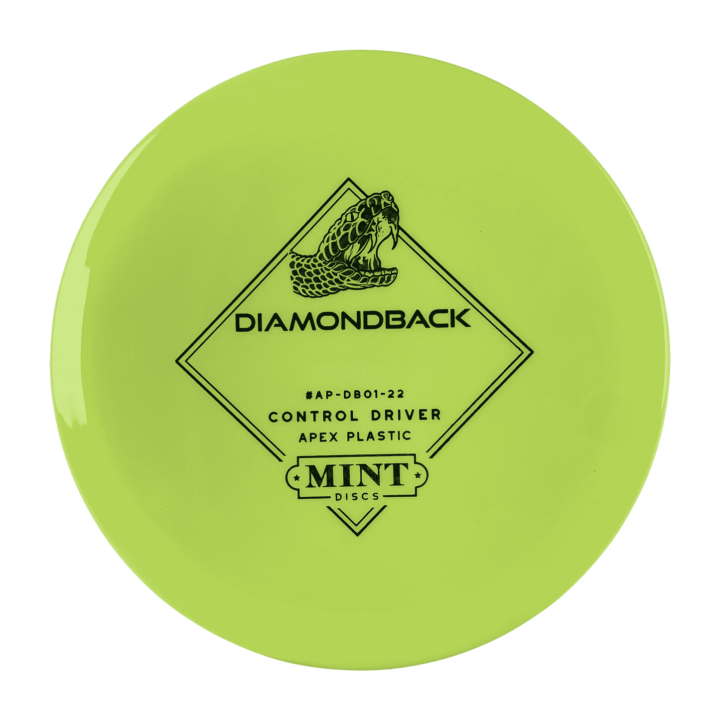 Apex Diamondback - AP-DB01-22 Disc Mint Discs yellow 174 