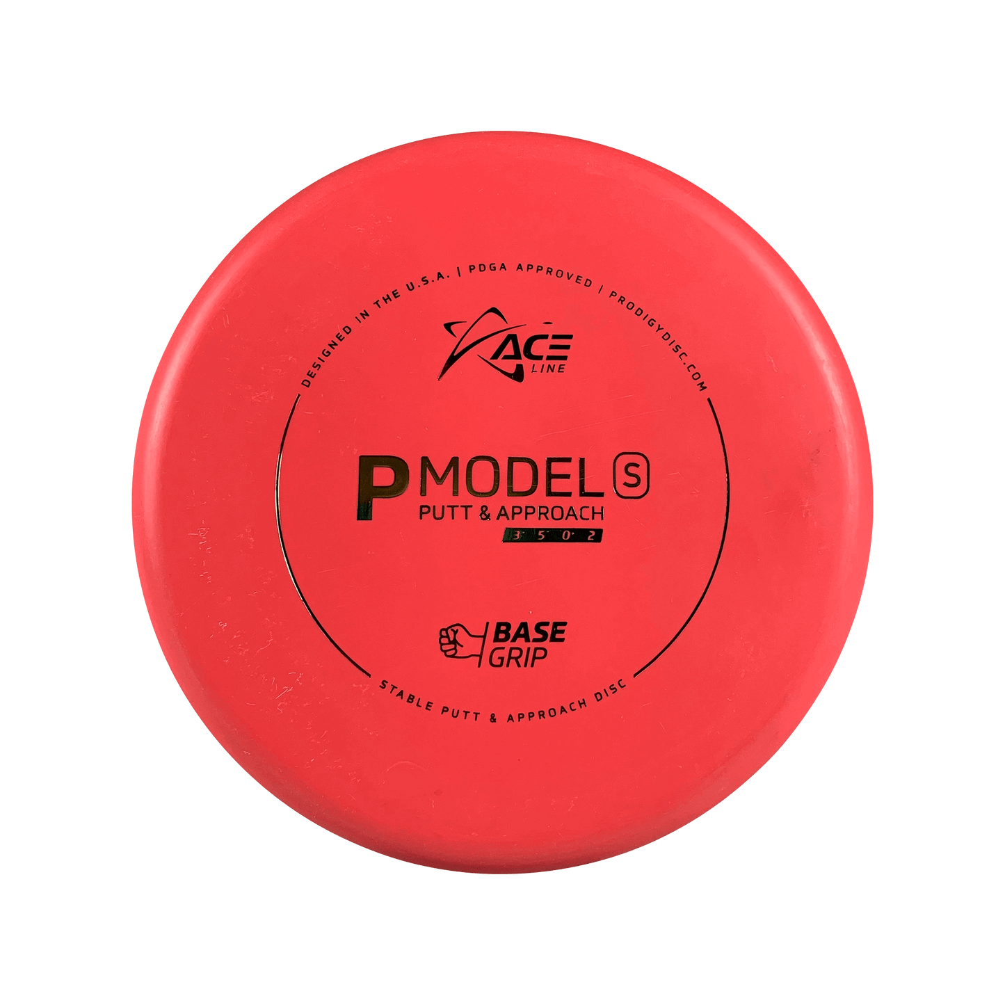 BaseGrip P Model S Disc Prodigy red 174 