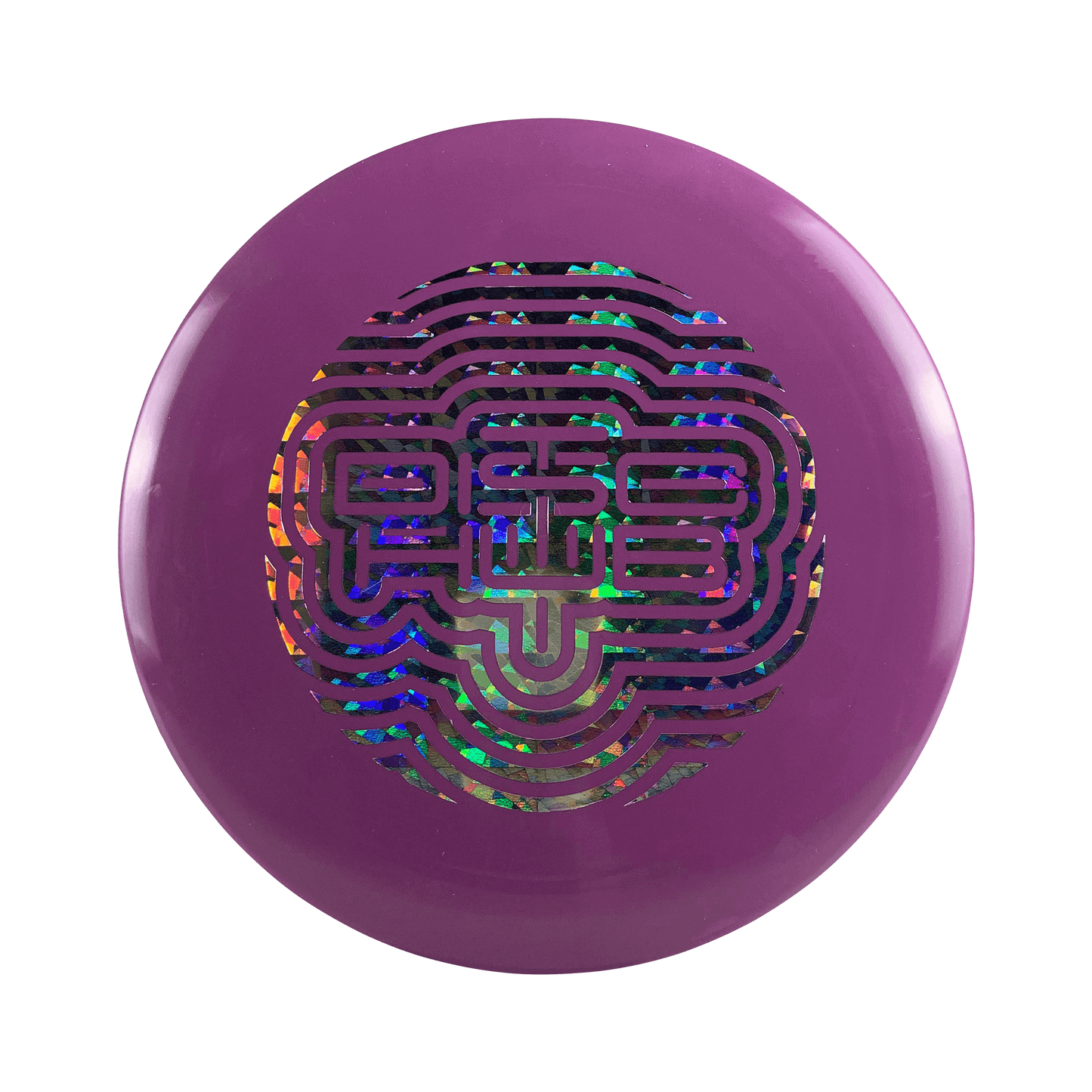 BioFuzion Defender - DiscHub Wave Stamp Disc Dynamic Discs purple 174 