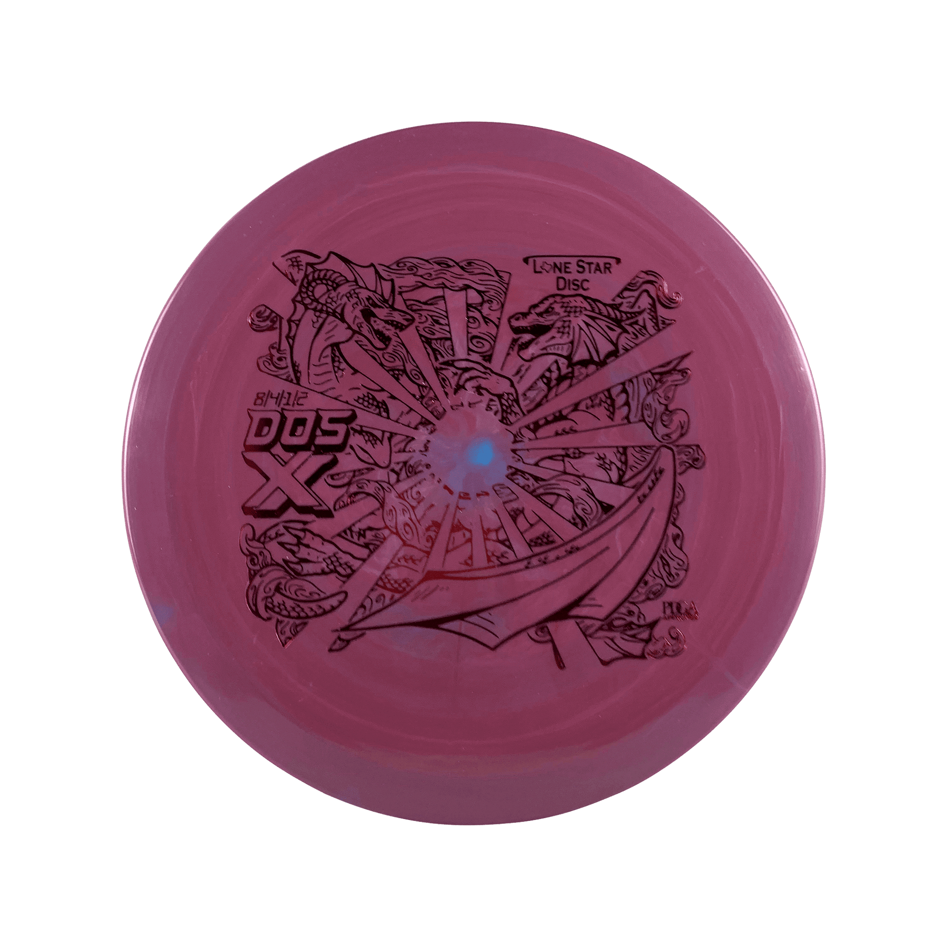 Bravo Dos X - Dueling Dragons Stamp Disc Lonestar Disc multi / burgundy 173 