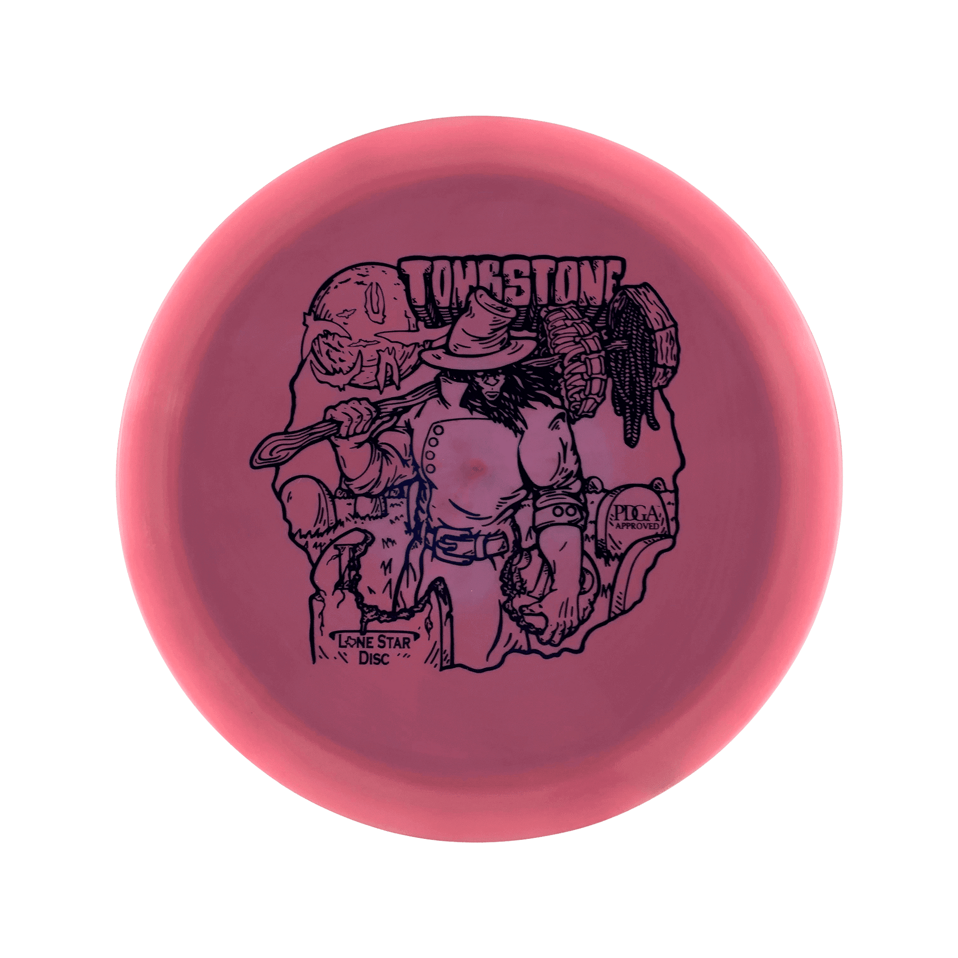 Bravo Tombstone - Gravedigger Stamp Disc Lonestar Disc multi / red 174 