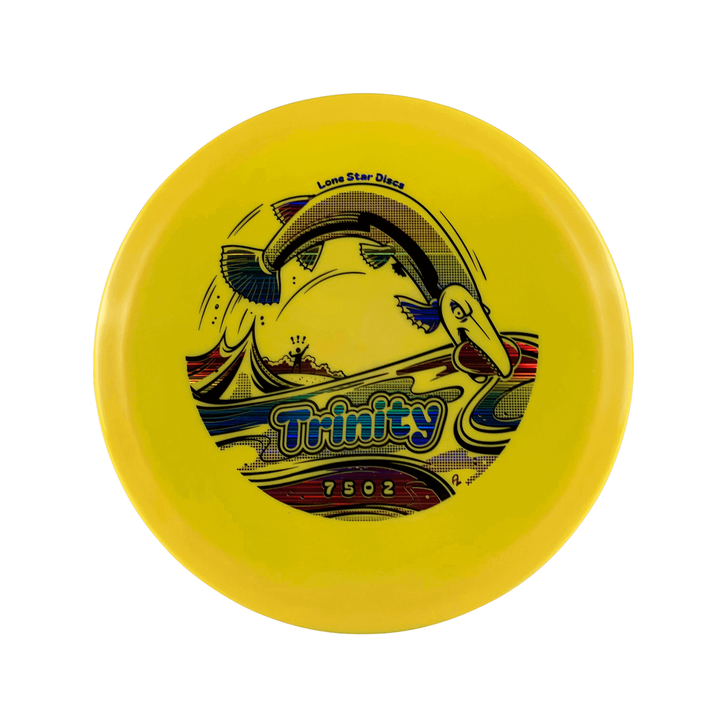 Bravo Trinity - Gar Stamp Disc Lonestar Disc yellow 173 