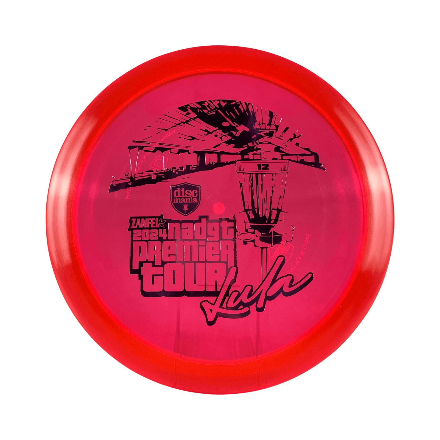 C-Line FD - NADGT Lula Premier 2024 Stamp Disc Discmania red 175 