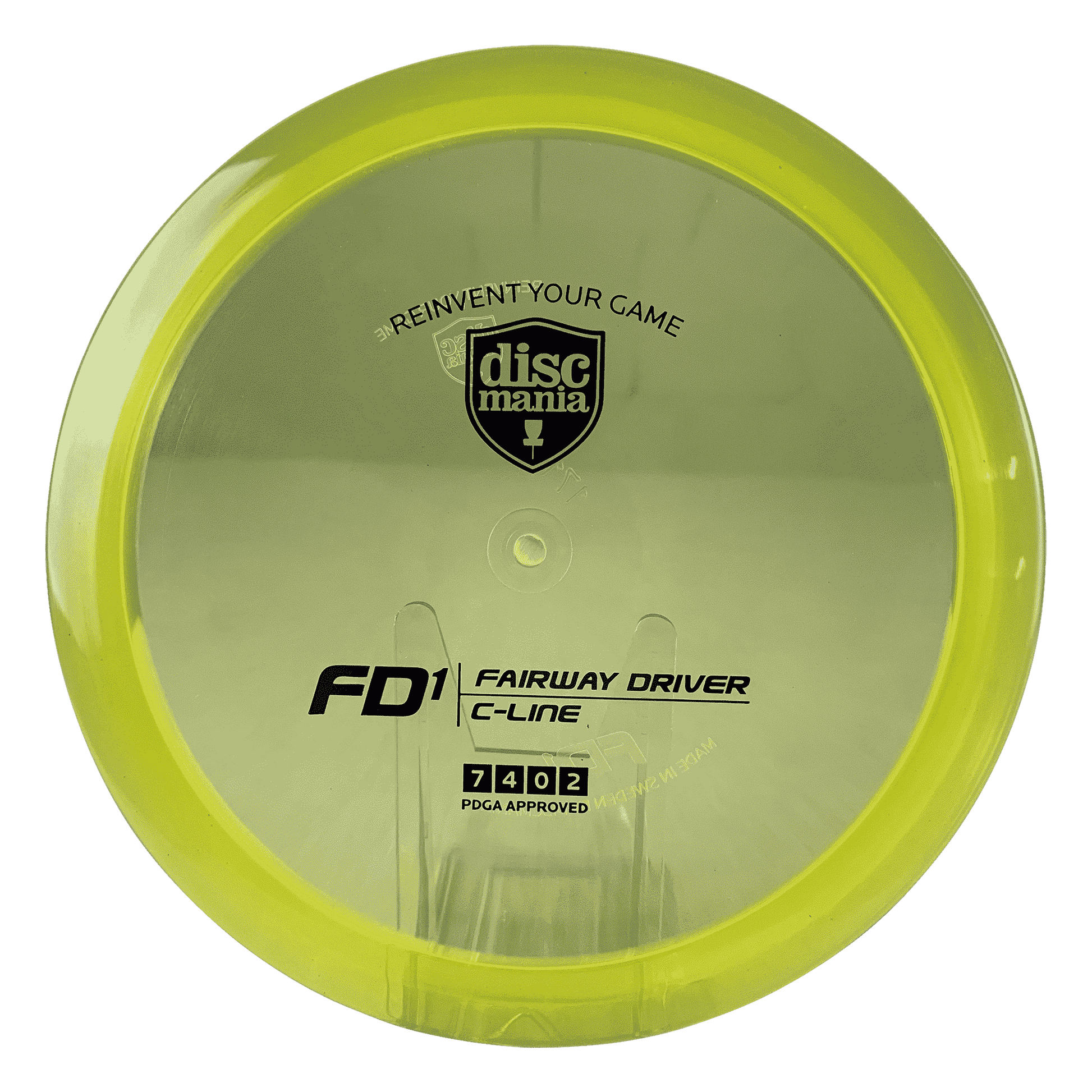 C-Line FD1 Disc Discmania yellow 173 