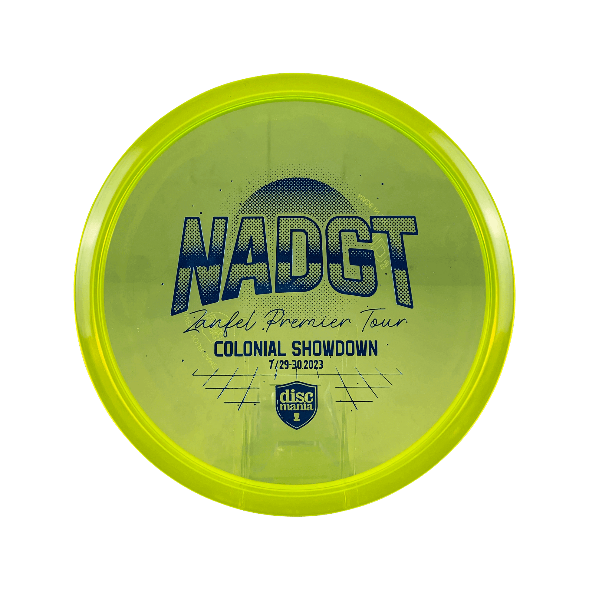 C-Line MD3 - NADGT Colonial Showdown '23 Disc Discmania highlighter yellow 177 