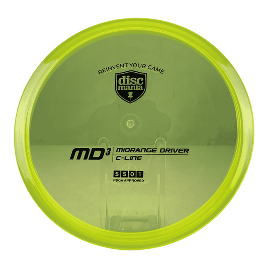 C-Line MD3 Disc Discmania yellow 180 