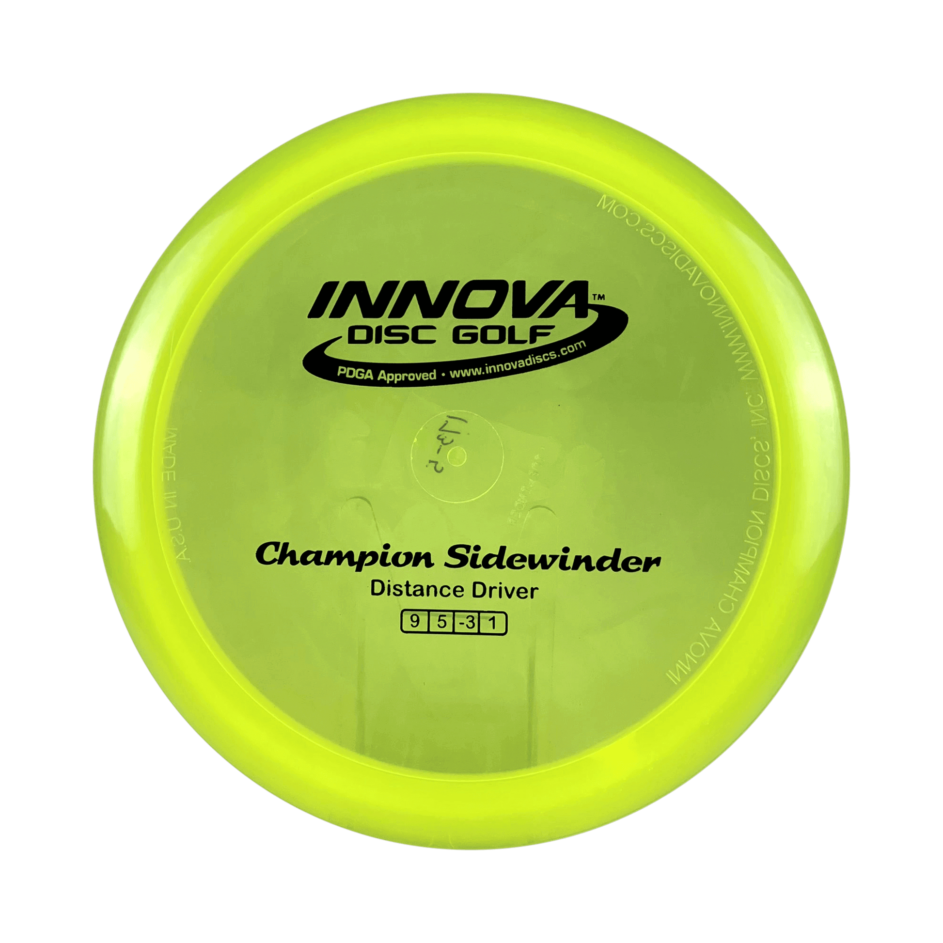 Champion Sidewinder Disc Innova yellow 173 