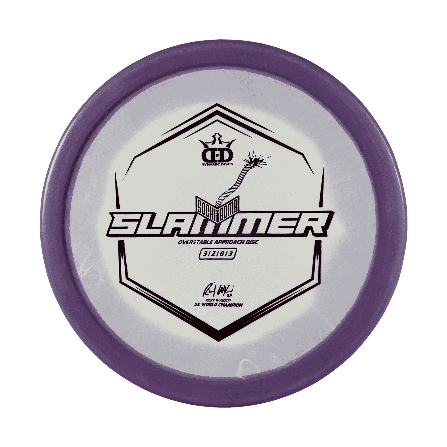 Classic Supreme Orbit Sockibomb Slammer Disc Latitude 64 purple 174 
