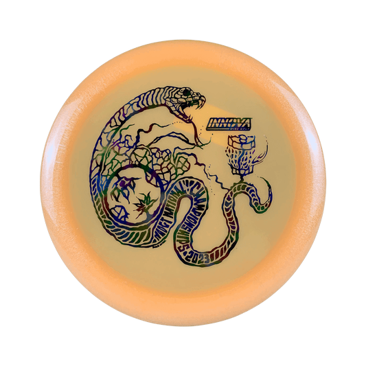 Color Glow Champion Destroyer - Serpent Stamp - NADGT National Championship '23 Disc Innova orange glow 168 