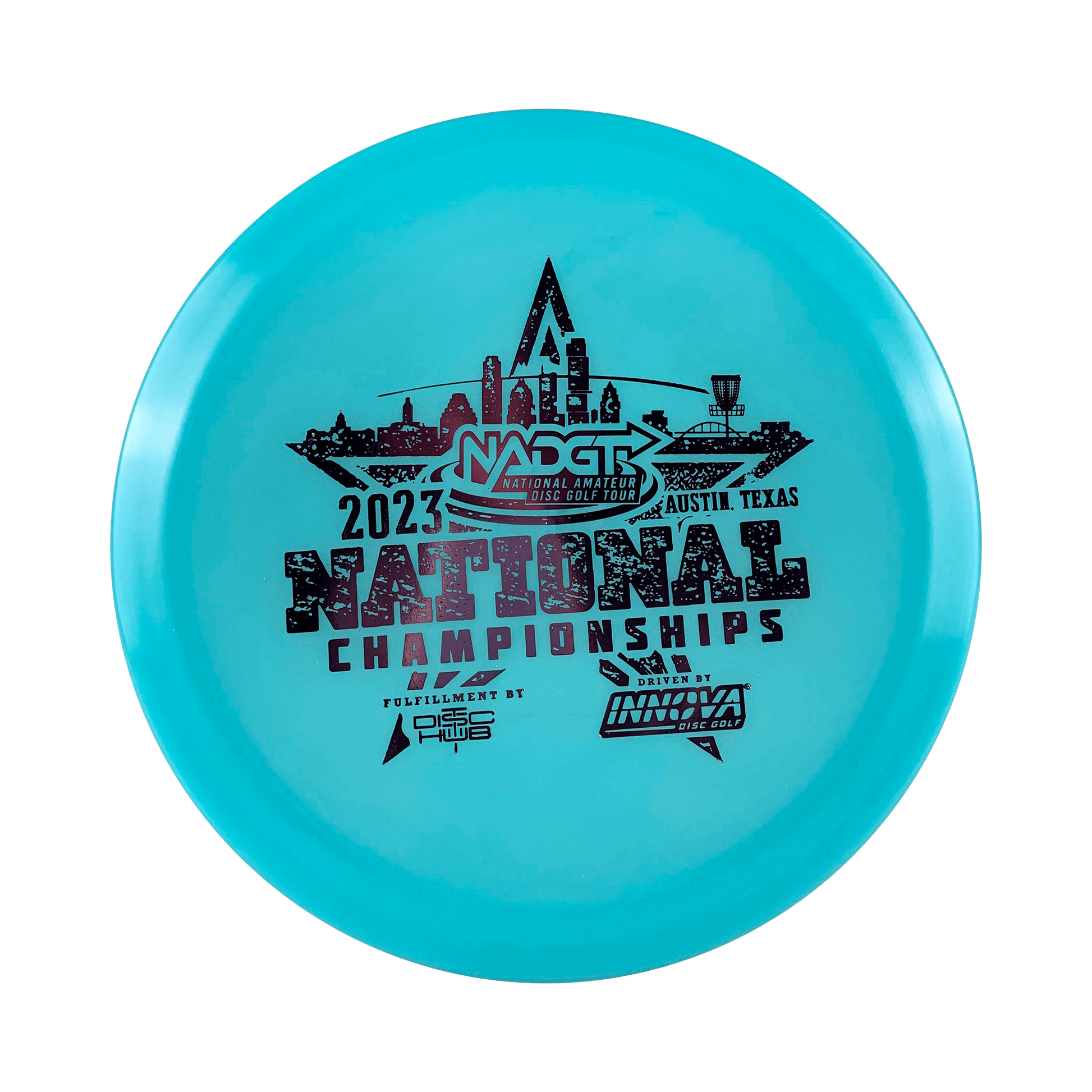 Color Glow Champion Eagle - NADGT National Championship 2023 Disc Innova blue glow 173 