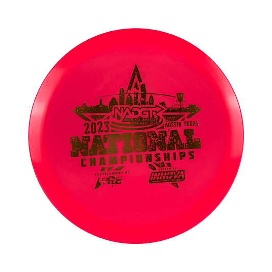 Color Glow Champion Eagle - NADGT National Championship 2023 Disc Innova hot pink glow 173 