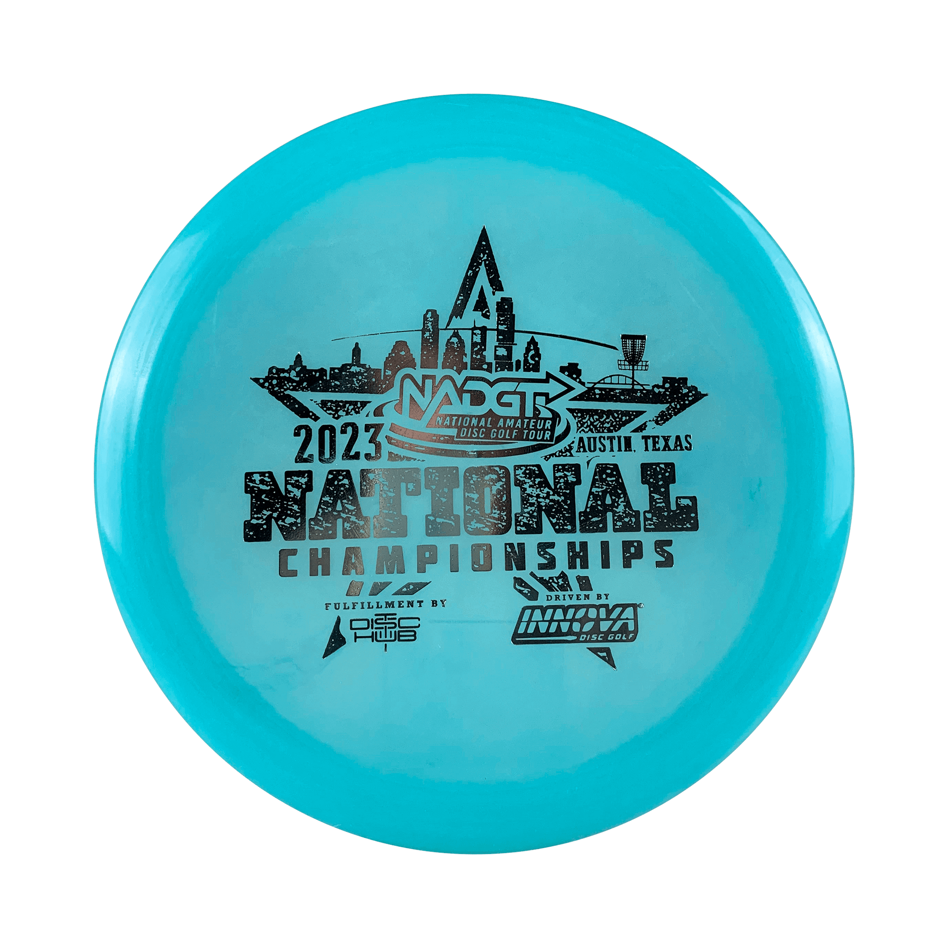 Color Glow Champion Teebird3 - NADGT National Championship 2023 Disc Innova blue glow 165 