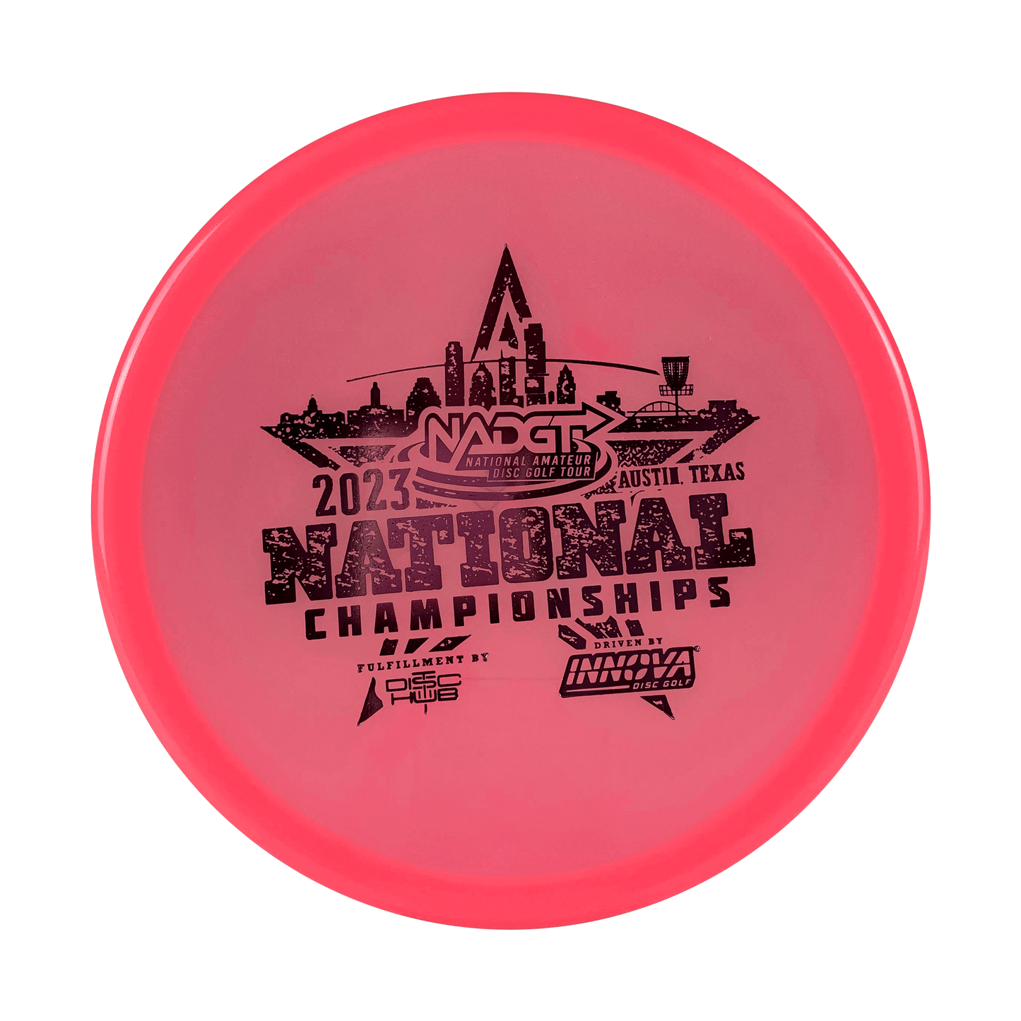 Color Glow Champion Toro - NADGT National Championship 2023 Disc Innova hot pink glow 173 
