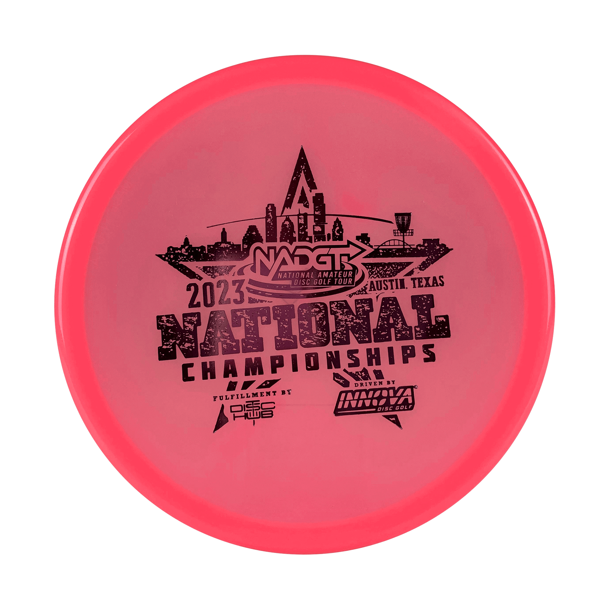 Color Glow Champion Toro - NADGT National Championship 2023 Disc Innova hot pink glow 173 