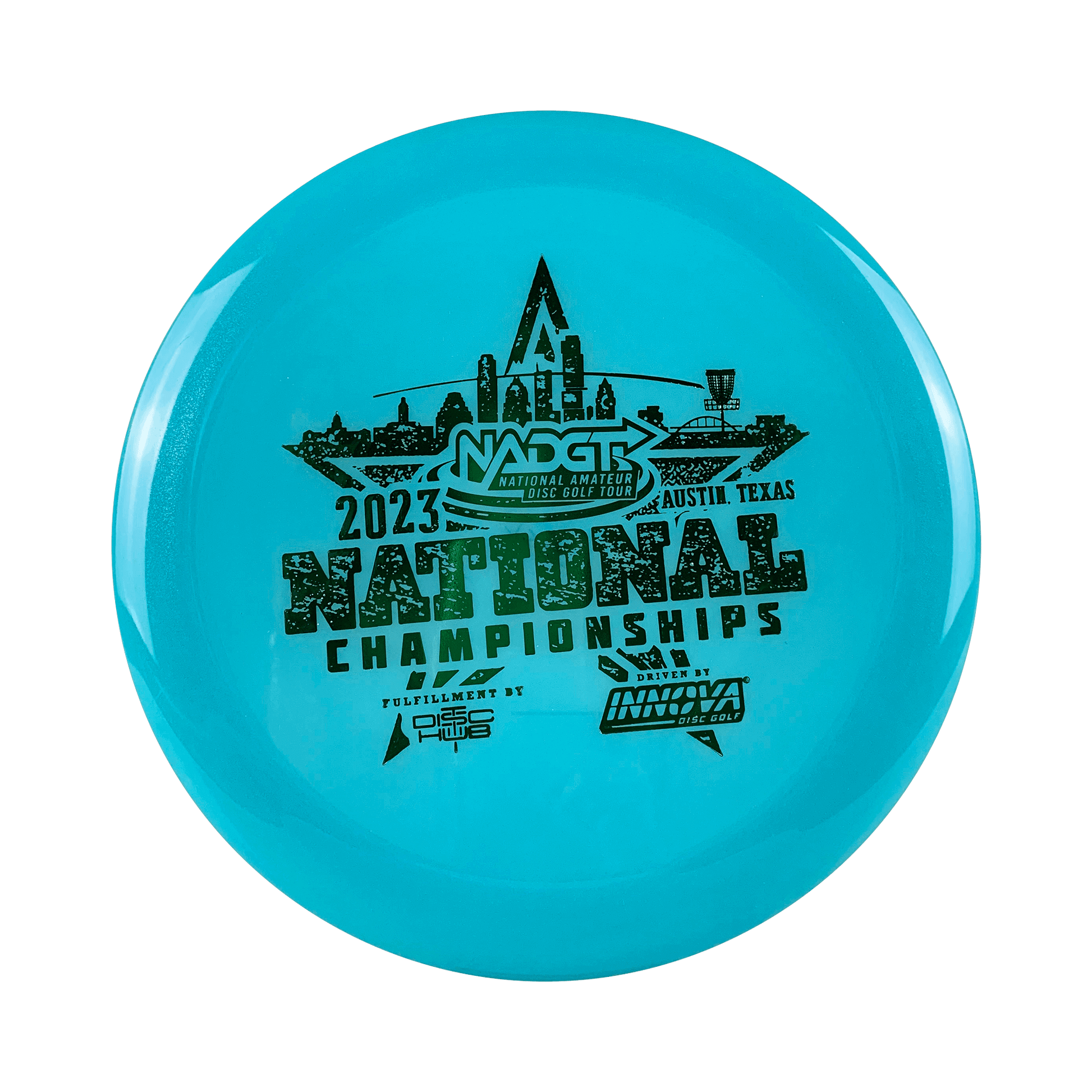 Color Glow Champion Wraith - NADGT National Championship 2023 Disc Innova blue glow 173 