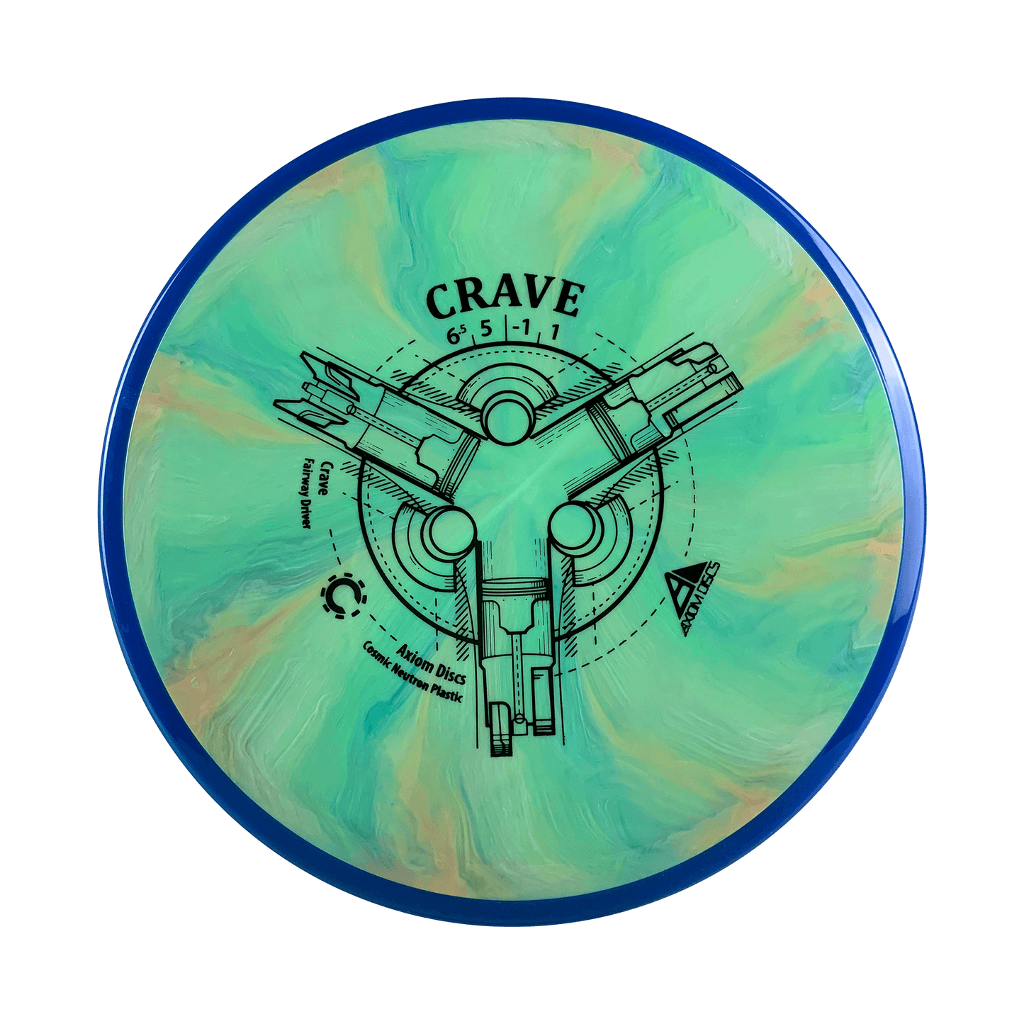 Cosmic Neutron Crave Disc Axiom multi / blue 156 