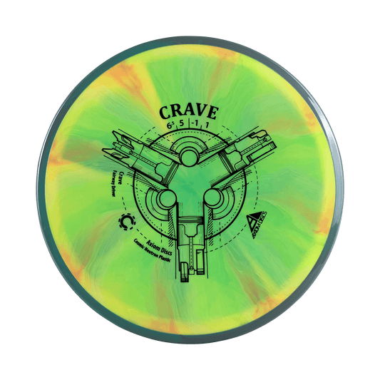 Cosmic Neutron Crave Disc Axiom multi / green yellow 156 