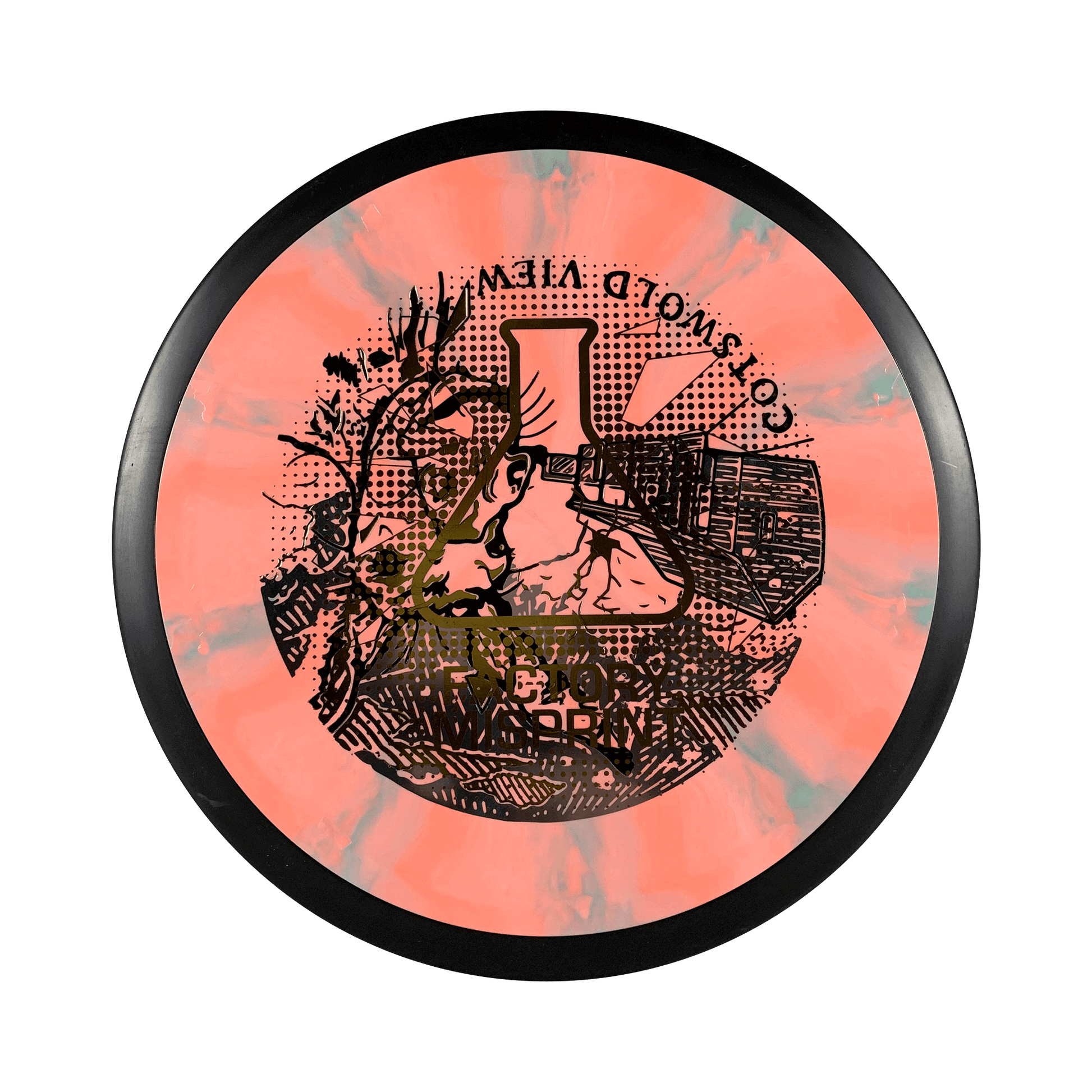 Cosmic Neutron Photon - Factory Misprint Disc MVP multi / pink green 170 