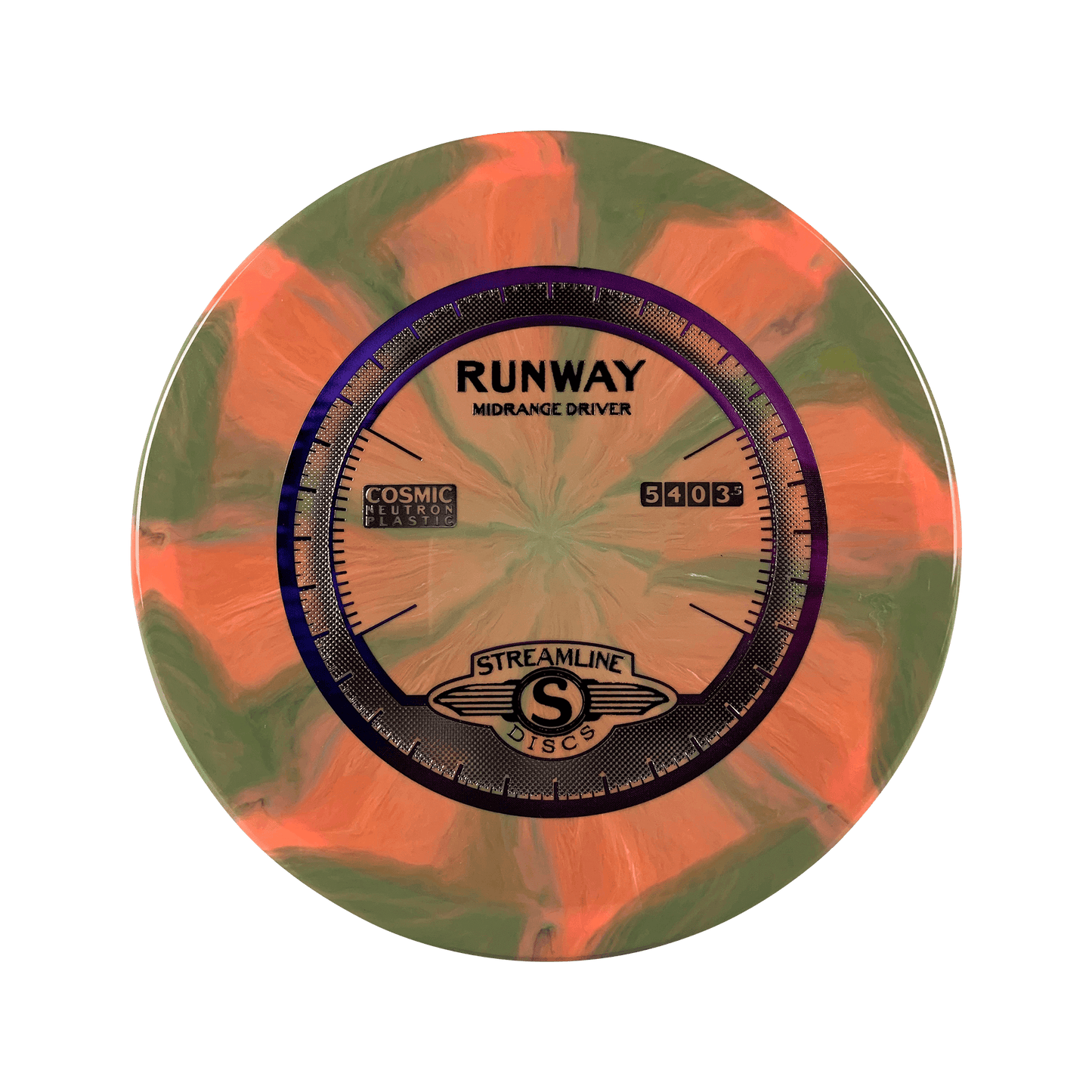 Cosmic Neutron Runway Disc Streamline multi / orange green 177 