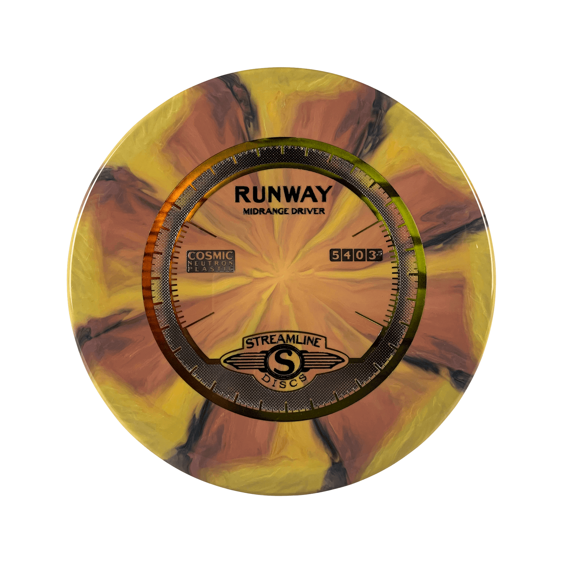 Cosmic Neutron Runway Disc Streamline multi / yellow 177 
