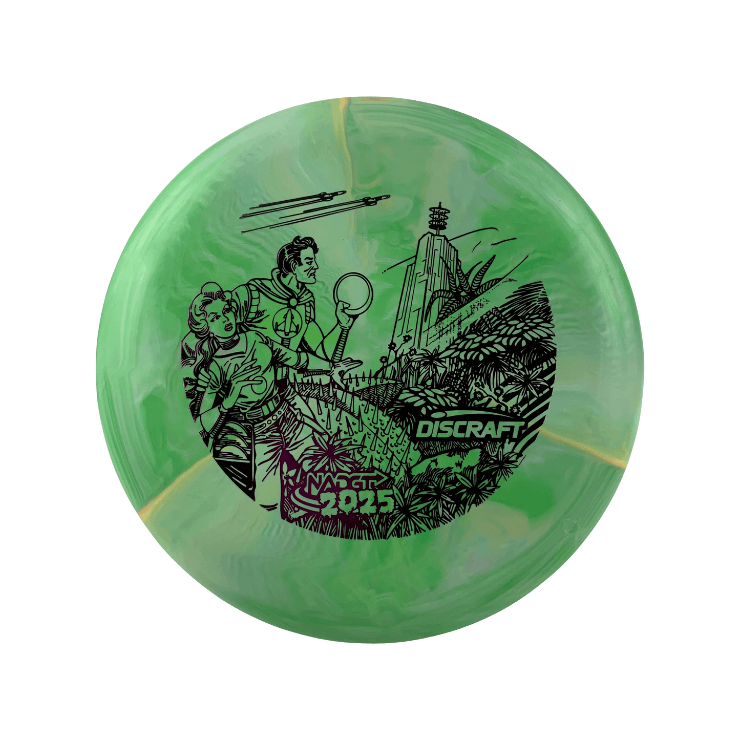CT Swirl Luna - NADGT Hero Stamp 2025 Disc Discraft multi / green 174.0 