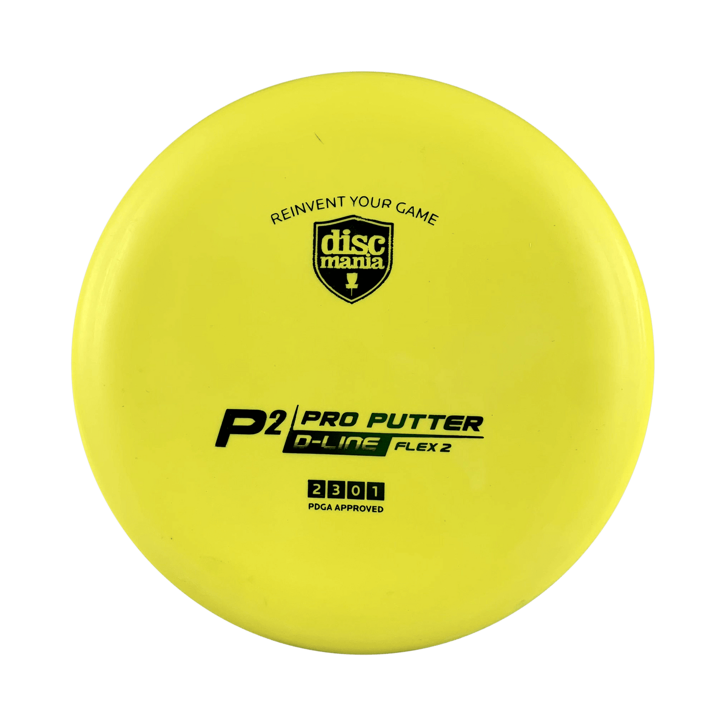 D-Line P2 (Flex 2) Disc Discmania yellow 172 