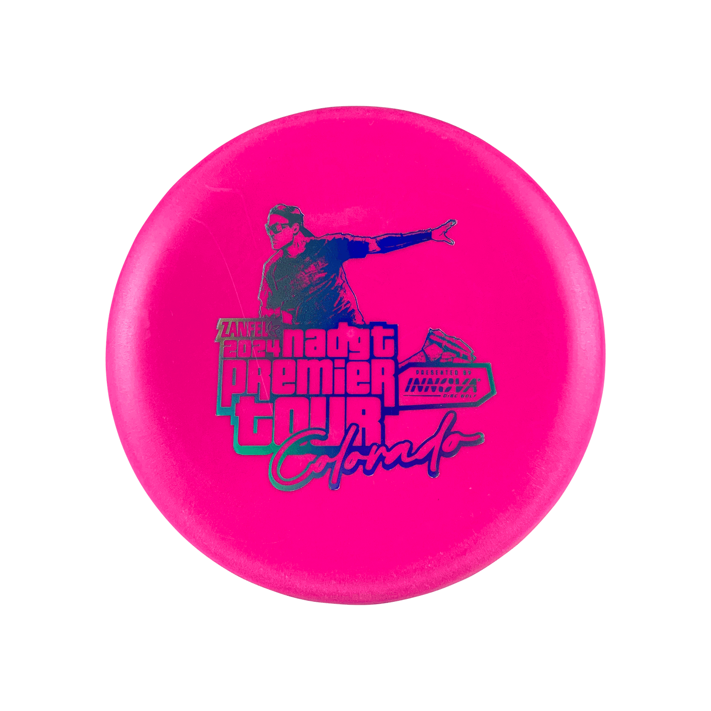 DX Aviar - NADGT Colorado Premier 2024 Stamp Disc Innova pink 175 