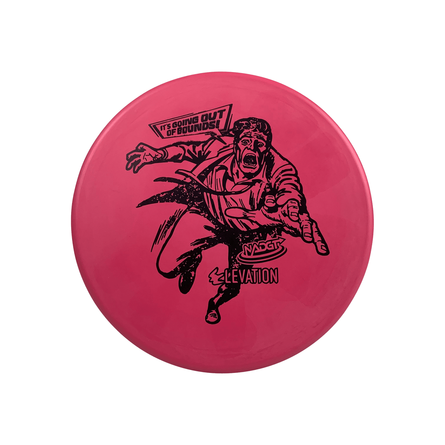 ecoFIRM Screech - NADGT Out of Bounds Stamp Disc Elevation red 168 