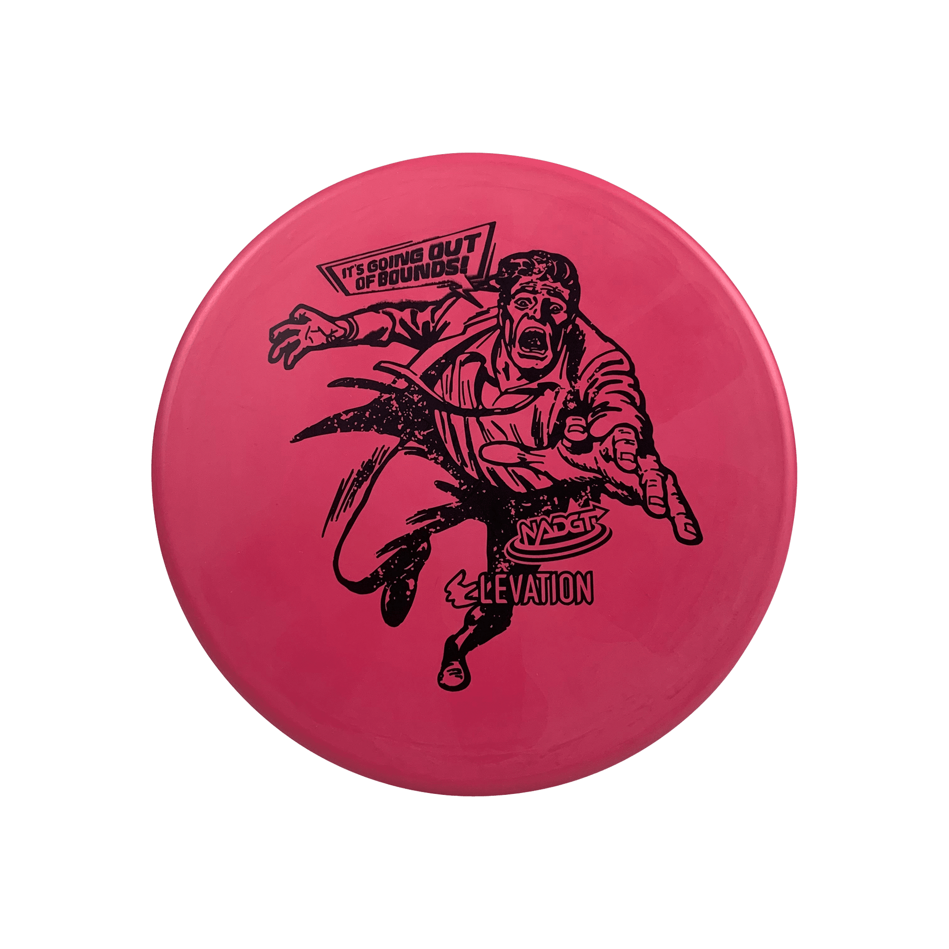ecoFIRM Screech - NADGT Out of Bounds Stamp Disc Elevation red 168 