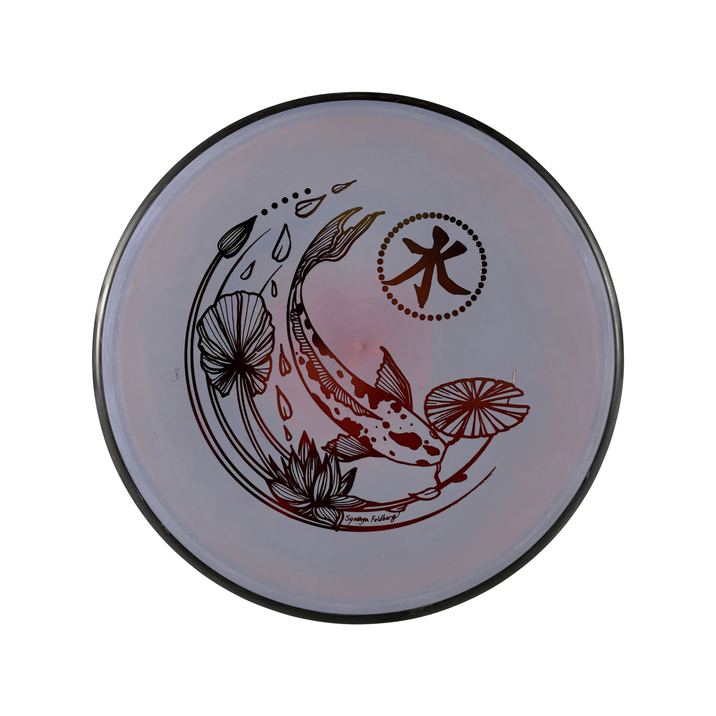 Electron Firm Entropy - Koi Stamp Disc MVP multi / blue pink 170 