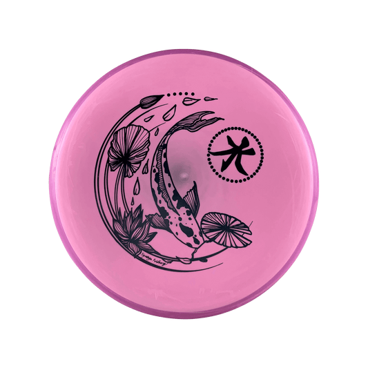 Electron Firm Pixel - Koi Stamp Disc Axiom multi / pink 171 