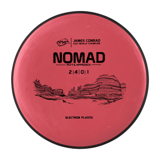 Electron Nomad - James Conrad 2021 World Champion Disc MVP red 172 
