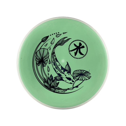 Electron Pixel - Koi Stamp Disc Axiom lime 174 