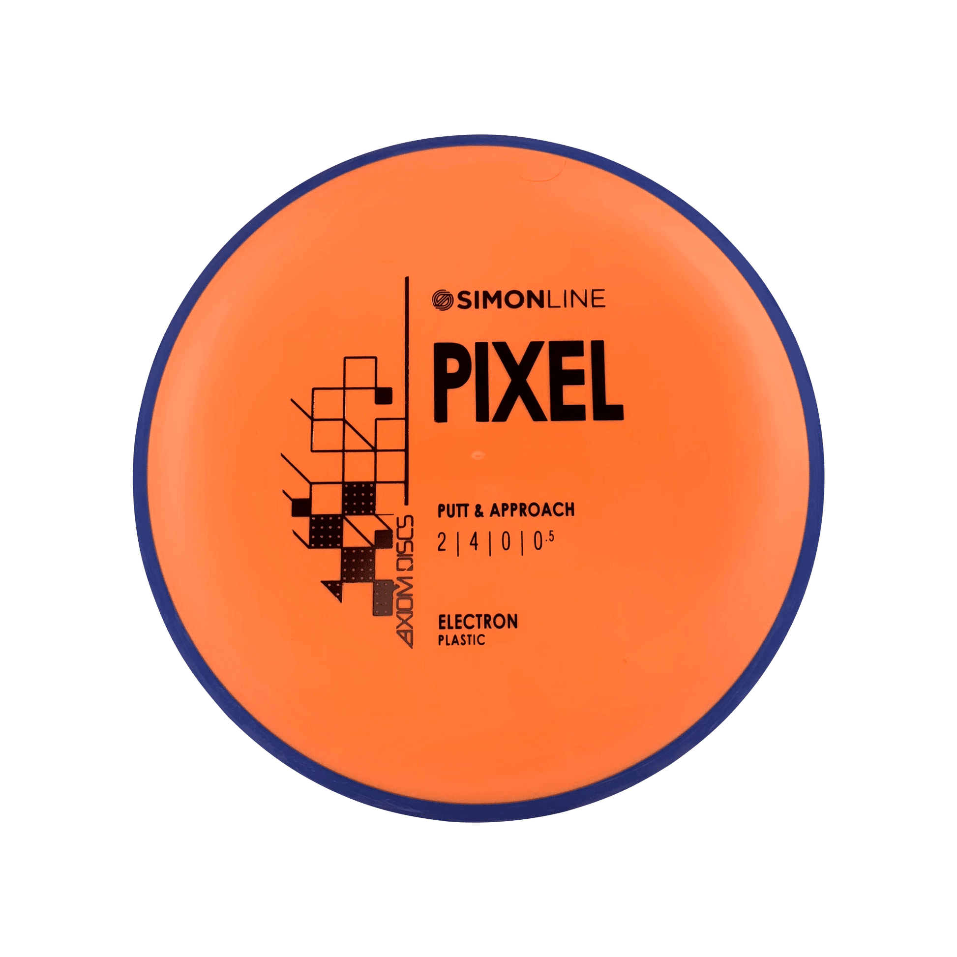 Electron Pixel Disc Axiom orange 172 