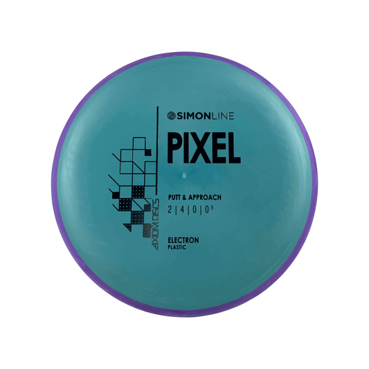 Electron Pixel Disc Axiom teal 173 