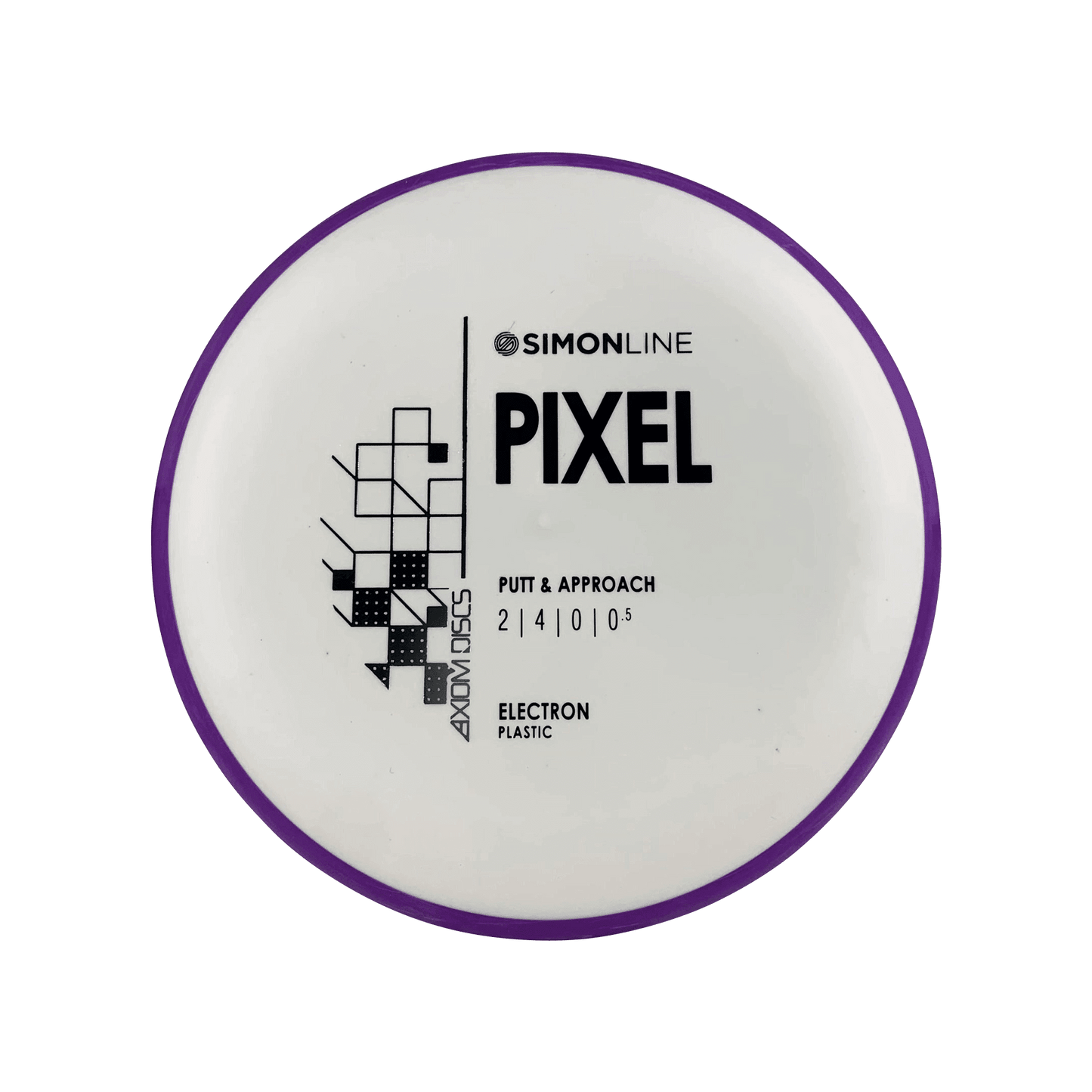 Electron Pixel Disc Axiom white 175 