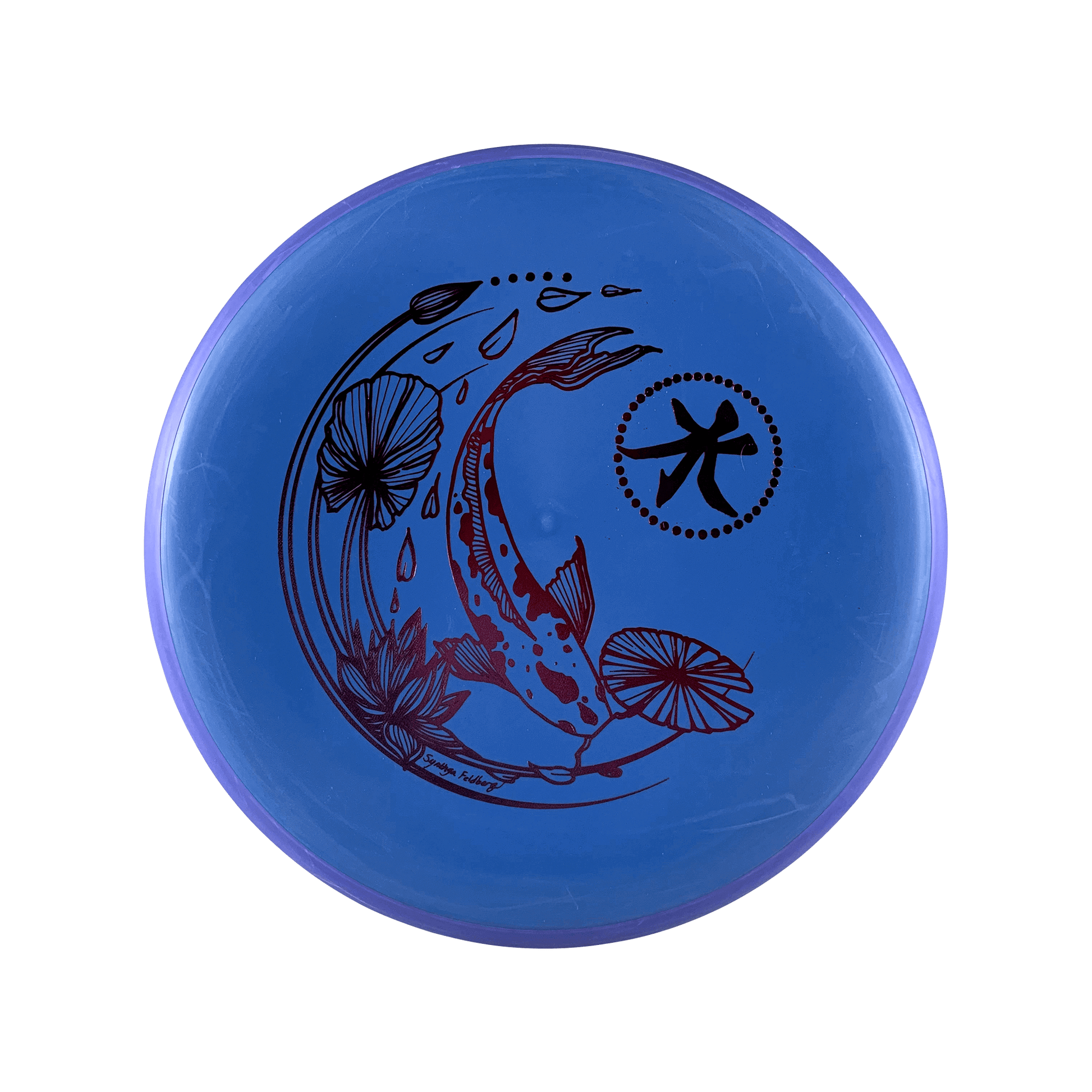 Electron Soft Pixel - Koi Stamp Disc Axiom blue 174 