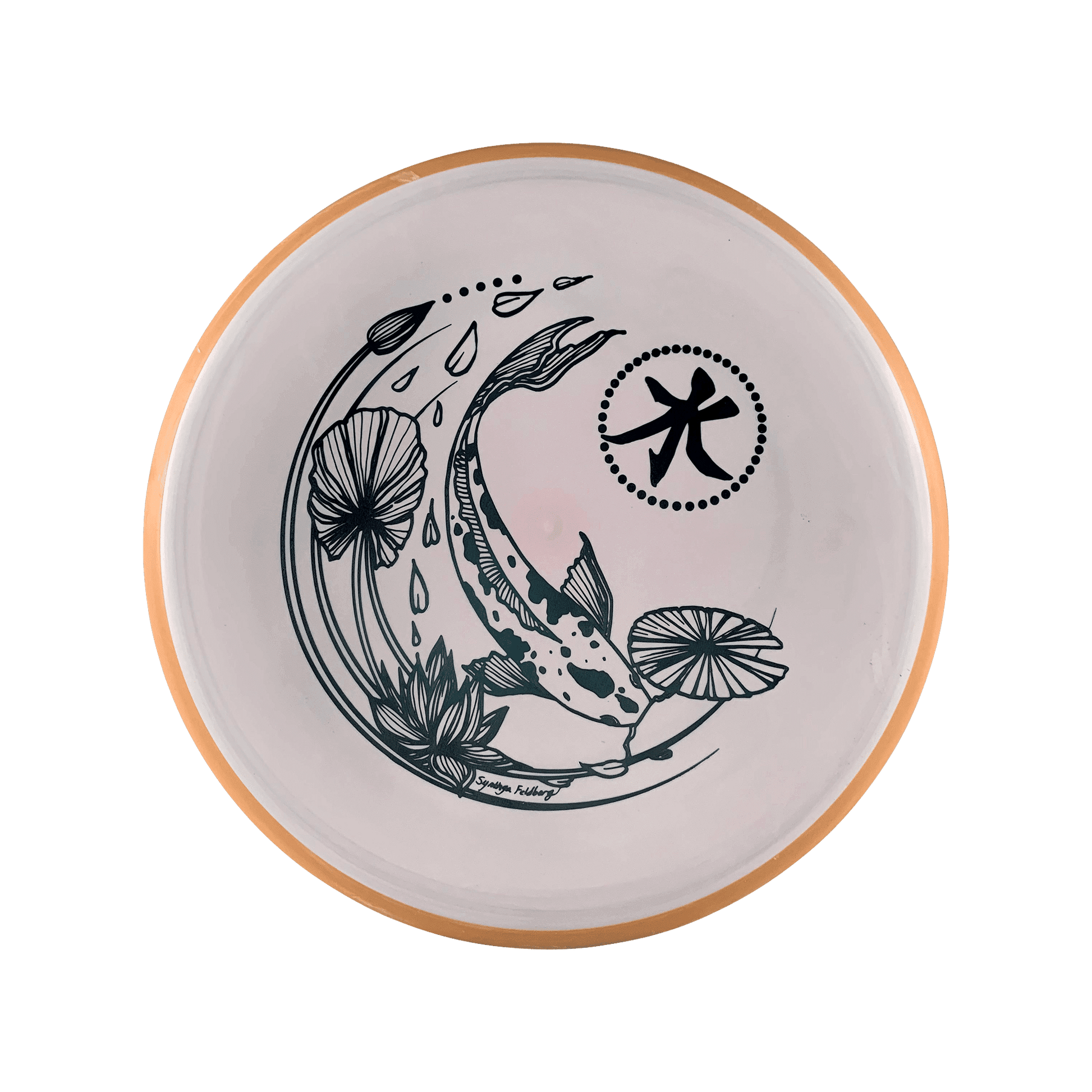 Electron Soft Pixel - Koi Stamp Disc Axiom multi / cream 171 