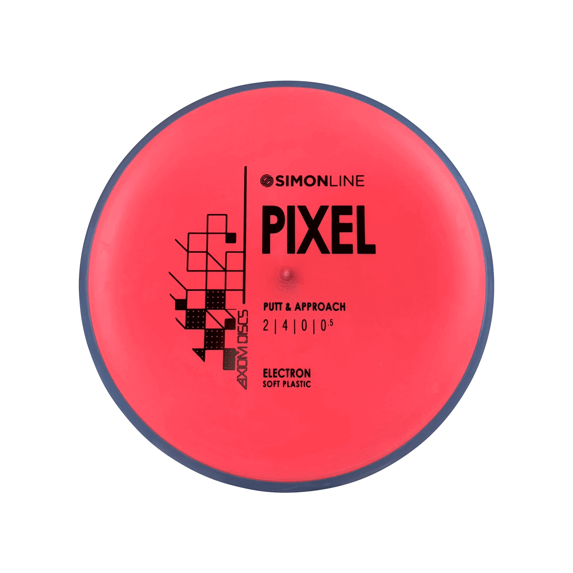 Electron Soft Pixel Disc Axiom multi / light red 170 