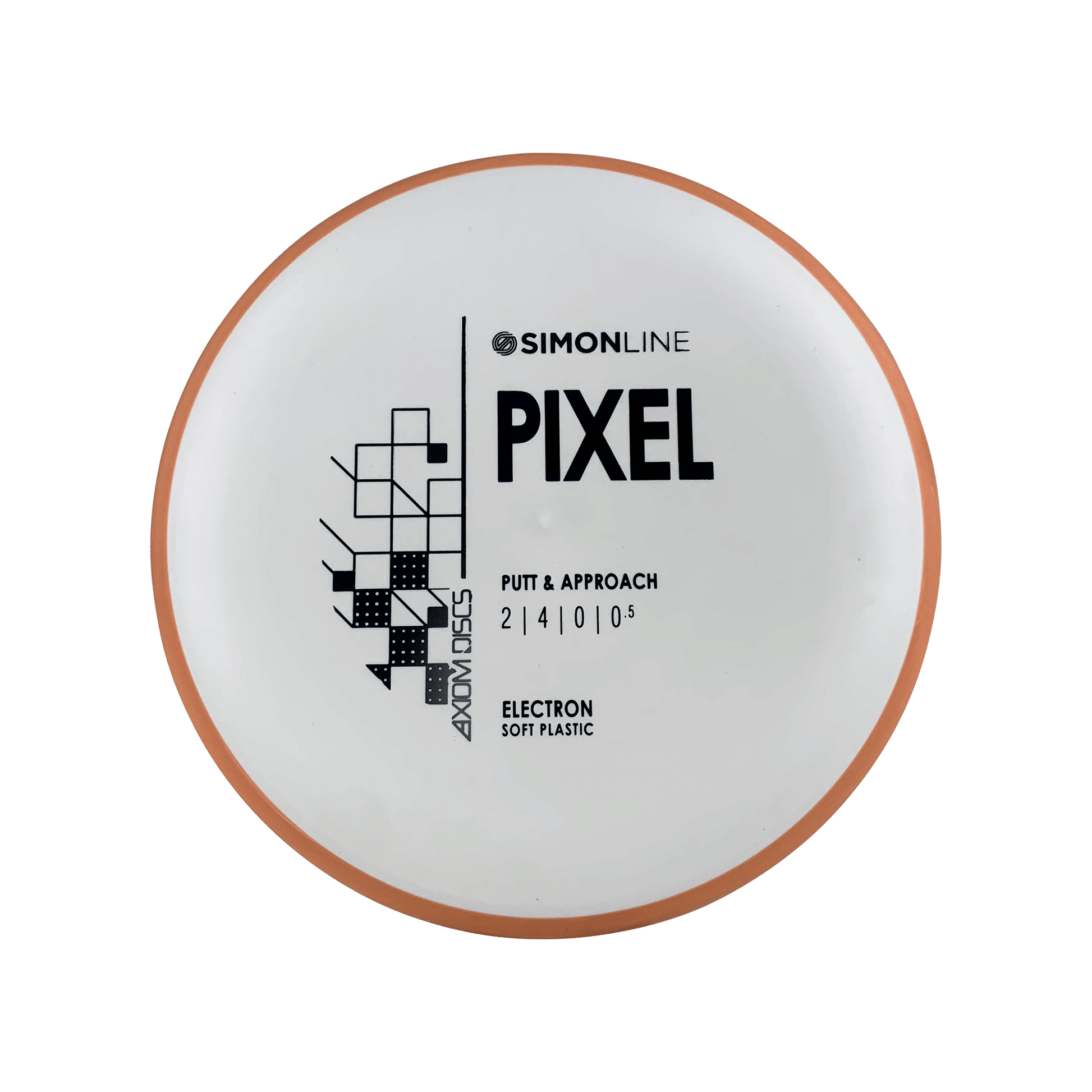Electron Soft Pixel Disc Axiom white 173 