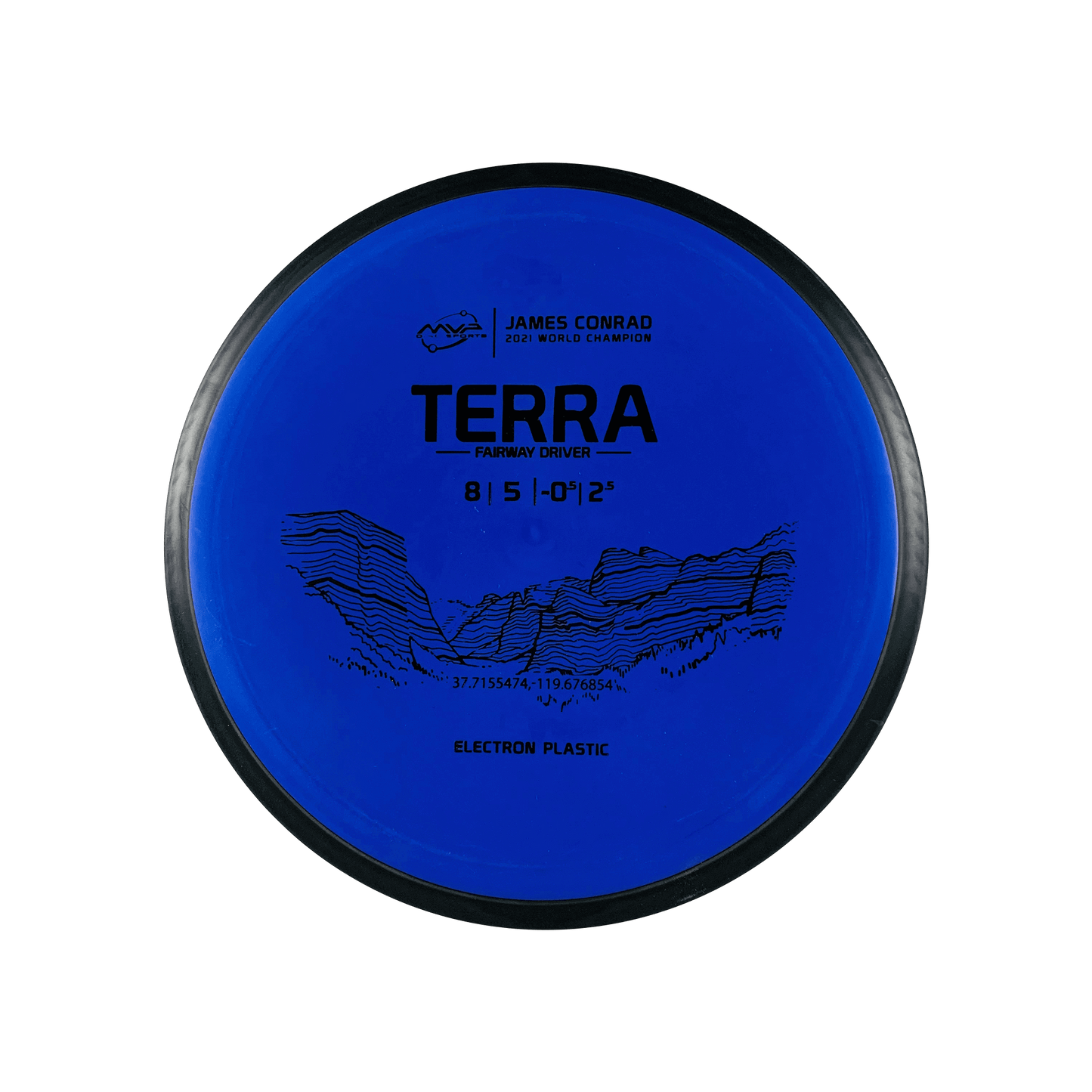 Electron Terra - James Conrad 2021 World Champion Disc MVP blurple 173 