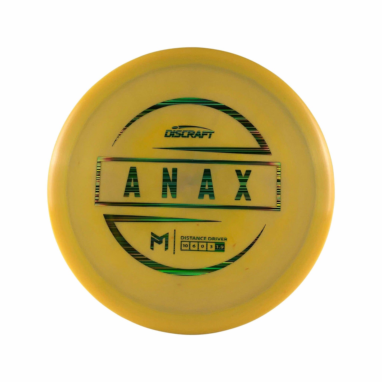 ESP Anax - Paul McBeth Disc Discraft yellow 173 